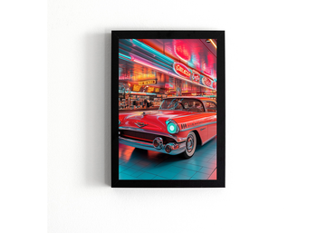 Vintage Luxury Car Poster – Classic Automotive Elegance for Collectors & Car Enthusiasts